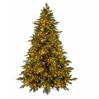 EDG Sapin de noël de 210 cm avec 4000 mini led, ø149 cm - Publicité EDG Sapin de noël de 210 cm avec 4000 mini led, ø149 cm - Publicité