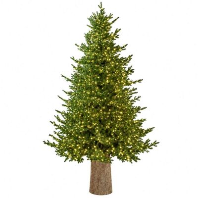 EDG Sapin de noël de 150 cm avec 1600 led grain de riz, ø102 cm - Publicité EDG Sapin de noël de 150 cm avec 1600 led grain de riz, ø102 cm - Publicité