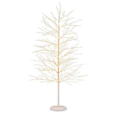 Bizzotto Sapin de noël 90 cm, 360 micro-led, ø 55 cm, blanc - Publicité Bizzotto Sapin de noël 90 cm, 360 micro-led, ø 55 cm, blanc - Publicité