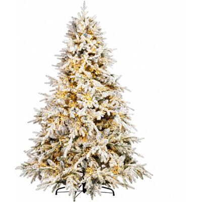 Bizzotto Sapin de noël enneigé 270 cm, 6011 branches, 10000 led, ø 193 cm - Publicité Bizzotto Sapin de noël enneigé 270 cm, 6011 branches, 10000 led, ø 193 cm - Publicité