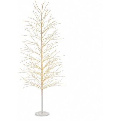 Bizzotto Sapin de noël 210 cm, 2000 micro-led, ø 83 cm, blanc - Publicité Bizzotto Sapin de noël 210 cm, 2000 micro-led, ø 83 cm, blanc - Publicité