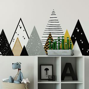 Ambiance Sticker Stickers enfant montagnes scandinaves chapka 110x185cm