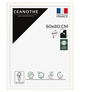 Ceanothe Cadre photo Newton brut 60x80 cm resine recyclee