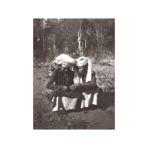 Kelepoq Photo ancienne noir et blanc voyage n°02 cadre noir 40x60cm
