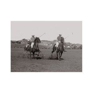 Kelepoq Photo ancienne noir et blanc cheval n°13 cadre noir 40x60cm