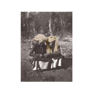 Kelepoq Photo ancienne couleur voyage n°02 cadre noir 100x150cm - Publicité