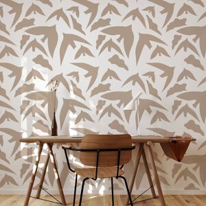 Acte Deco Papier peint panoramique birds beige 255x250cm