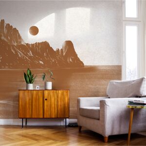 Acte Deco Papier peint panoramique prendre le large brun fonce 425x250cm