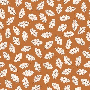 Lilipinso Papier peint oak leaves taupe