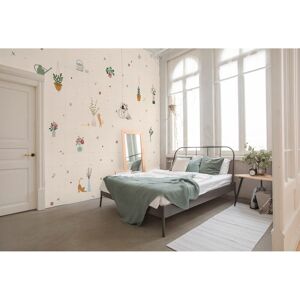 Le papiers de Ninon Papier peint panoramique motif floral Multicolore 384x280cm