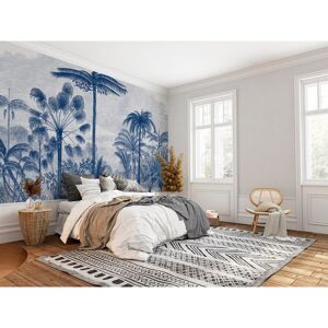 Le papiers de Ninon Papier peint panoramique motif imprime Bleu marine 432x300cm