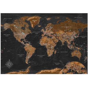 Artgeist Papier peint carte du monde world: stylish map 350x245 cm