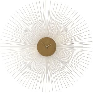 Maisons du Monde Horloge murale en metal dore D95