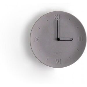 Gone's Horloge en beton aiguilles noires