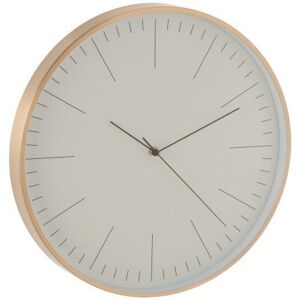 LANADECO Horloge aluminium or H40cm