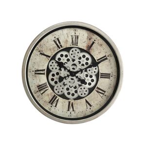 EMDE Horloge ronde mecanisme apparent 46x46x8,5cm