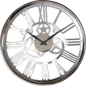 EMDE Horloge ronde sans fond mecanisme apparent 45cm
