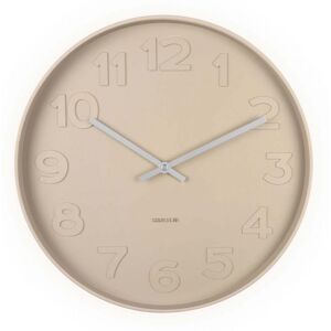 Karlsson Horloge murale ronde D37,5cm beige