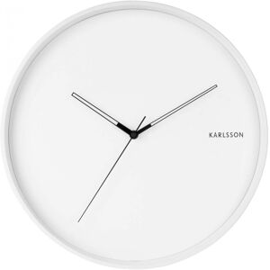 Karlsson Horloge en metal hue blanc