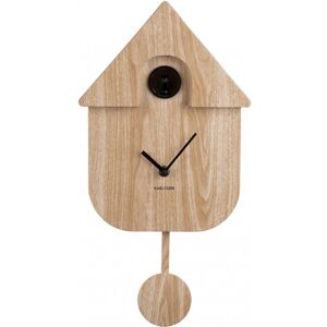 Karlsson Horloge a pendule bois clair