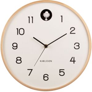 Karlsson Horloge murale ronde D31,5cm blanc