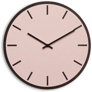 Hemverk Horloge murale en linoleum rose D38cm