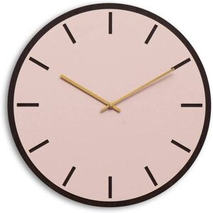 Hemverk Horloge murale en linoleum rose D38cm