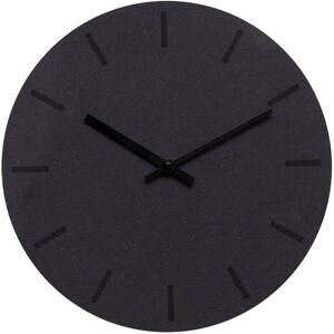 Hemverk Horloge murale en bois noir D28cm