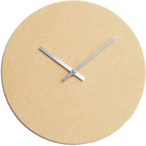 Hemverk Horloge murale en bois jaune D28cm