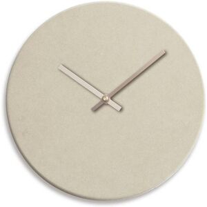 Hemverk Horloge murale en bois beige D38cm