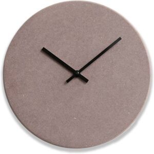 Hemverk Horloge murale en bois marron D28cm