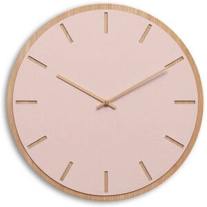 Hemverk Horloge murale en linoleum rose D38cm