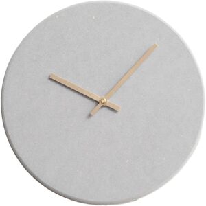 Hemverk Horloge murale en bois gris D28cm