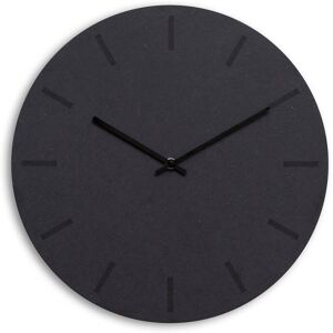 Hemverk Horloge murale en bois noir D38cm