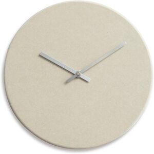 Hemverk Horloge murale en bois beige D38cm