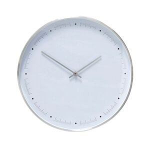 Hübsch Horloge en metal blanc D40