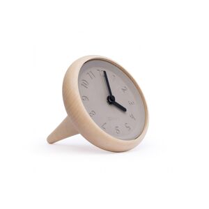 Gone's Horloge de table en bois et béton