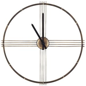 Beliani Horloge murale dorée ø 64 cm