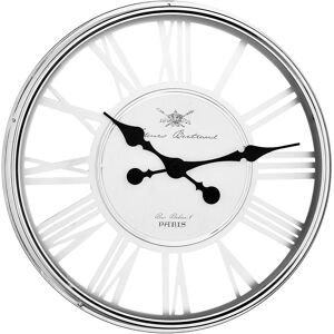 EMDE Horloge chrome ajourée 56cm