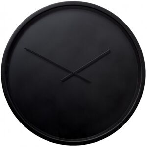 Zuiver Horloge en plastique noir