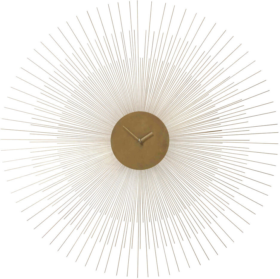 Maisons du Monde Horloge en métal doré D95 Maisons du Monde Horloge en métal doré D95