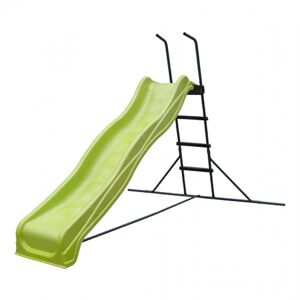 Axi Toboggan d'exterieur vert sur pied avec echelle 220 cm