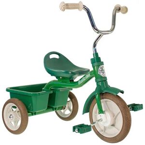 Tricycle en metal vert avec benne Transporter Italtrike