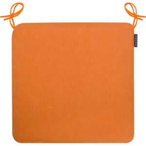 Magma Galettes de chaises confort exterieur a nouer orange - Lot de 4-44x44