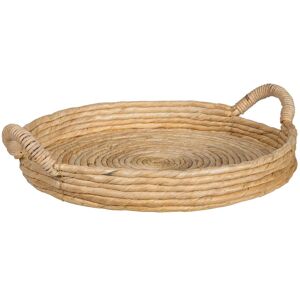 Now s Home Plateau en abaca avec poignees 48cm