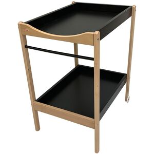 Combelle Table a langer bicolore noir - 72x90x55 cm