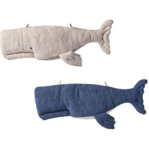 Crochetts Pack peluches murales beluga beige et bleu