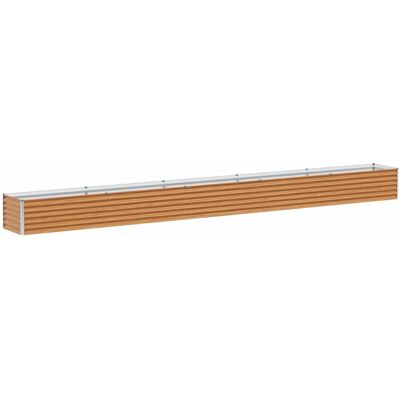 Helloshop26 Jardinière surélevée design industriel marron 485 x 50 x 36 cm - Publicité Helloshop26 Jardinière surélevée design industriel marron 485 x 50 x 36 cm - Publicité