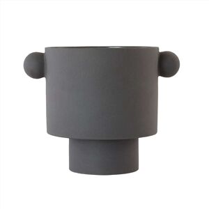 OYOY Living Design Pot noir grès Ø30xH23cm