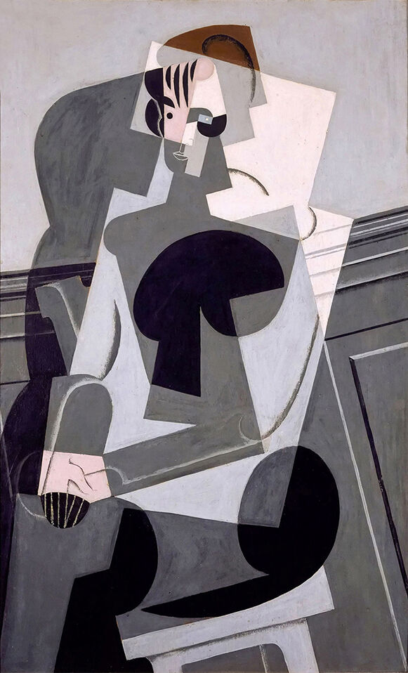 Legendarte Tableau Portrait de Madame Josette Juan Gris 60x100cm